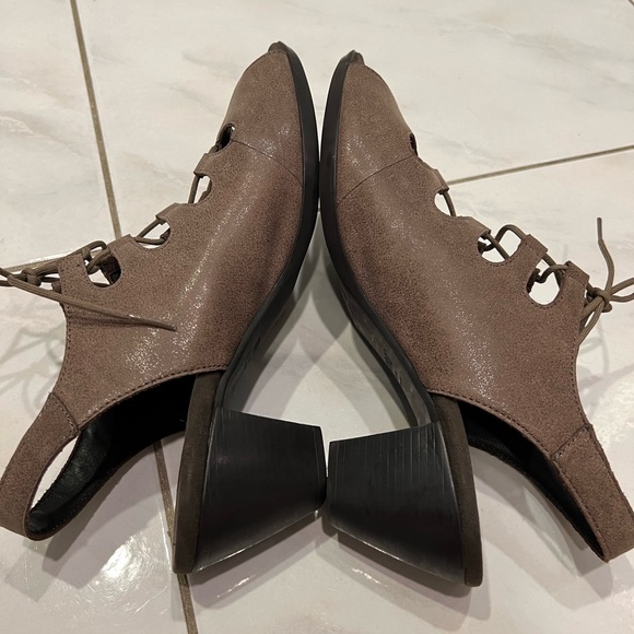 Munro Jillie brown Leather Sandals size 10.5 - Picture 4 of 7